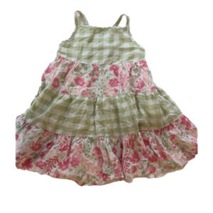 Rachel Zoe Baby Girl 🎀 sundress Size 24 Months Smocked Tiered